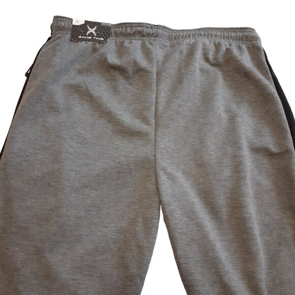 Mens Game Time Lounge Pants Athleisure Walking Gaming M Gray Black MSRP $40 - Picture 6 of 7
